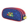 Toybags Estuche Triple Super Mario, Interior Forrado Personalizado, 37 x 27 x 17 cm, Material Textil