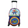Toybags Estuche Triple Super Mario, Interior Forrado Personalizado, 37 x 27 x 17 cm, Material Textil