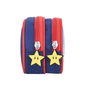 Toybags Estuche Triple Super Mario, Interior Forrado Personalizado, 37 x 27 x 17 cm, Material Textil