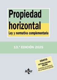 Propiedad horizontal, Editorial Tecnos - TECNOS