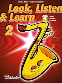 DE HASKE, 2. Saxo tenor (+ audio online) - Look, Listen & Learn