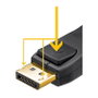 Goobay Cable DisplayPort 2.0/2.1, 16K @ 60Hz, 80 Gbit/s, 2 Metros, Negro