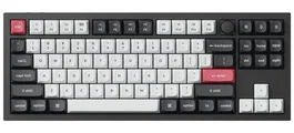 Keychron Q3H-M1 Teclado Mecánico 80% TKL Magnético Carbon Black Gaming Inalámbrico RGB