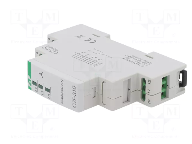 F&F CZF-310-TRMS Relé de monitorización de tensión SPDT