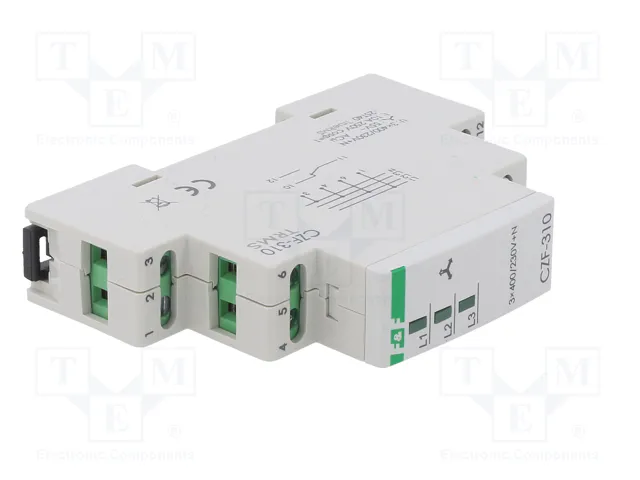 F&F CZF-310-TRMS Relé de monitorización de tensión SPDT