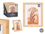 GIFTDECOR Portafotos Efecto Bambú 20x25 Marrón