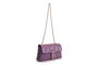 Lucky Bees Bandolera 923 Lila Piel de Polivinilo