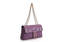 Lucky Bees Bandolera 923 Lila Piel de Polivinilo
