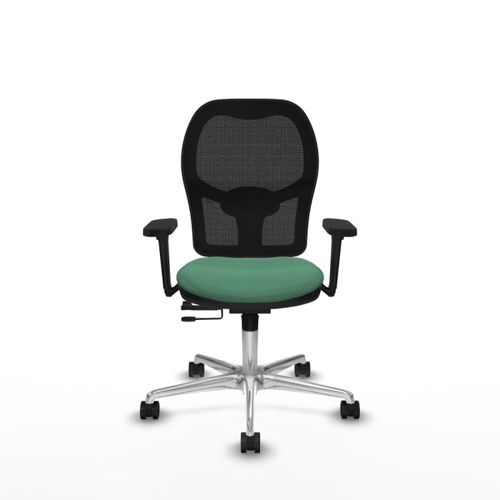 PIQUERAS Y CRESPO Silla de oficina Jorquera Verde esmeralda y Negro