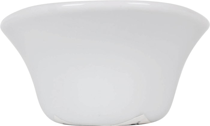 La Mediterranea Bol Blanco "Yummy" 13 x 8.3 x 5.7 cm - Modelo Md (24 Unidades)