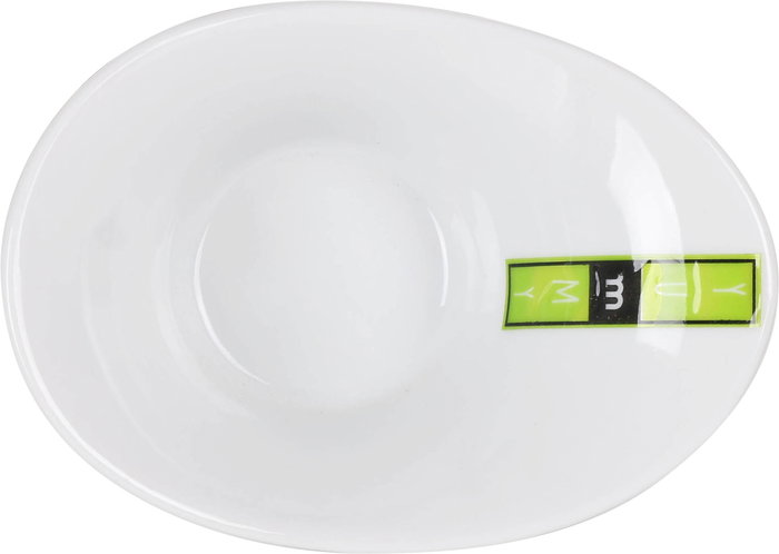 La Mediterranea Bol Blanco "Yummy" 13 x 8.3 x 5.7 cm - Modelo Md (24 Unidades)