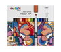 Carioca Rotuladores Plus Prisma con punta de fibra, 12 unidades colores surtidos