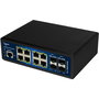ALLNET ALL-SGI8112PMJ Switch PoE Gestionable Industrial 8+4P