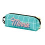 Disney Minnie Mouse Estuche Portatodo Cuadrado FAN 2.0 Cheese Azul 21x8x5.5 cm Capacidad 0.90 L Poliéster