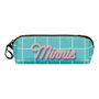 Disney Minnie Mouse Estuche Portatodo Cuadrado FAN 2.0 Cheese Azul 21x8x5.5 cm Capacidad 0.90 L Poliéster
