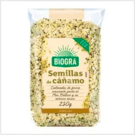 BIOGRA Semillas De Cáñamo Peladas 250Gr Bio