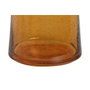 DKD Home Decor Jarra de Cristal Burbujas Ámbar