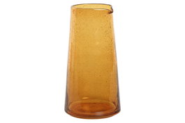DKD Home Decor Jarra Ambar Cristal 11 x 19.7 x 11 cm