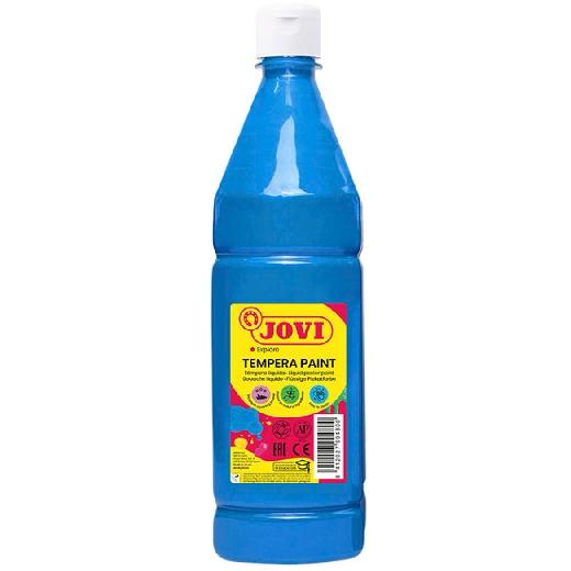 Jovi Témpera Líquida Paint Azul Cyan Botella 1000 mL Jovi Témpera Líquida Paint Azul Cyan Botella 1000 mL