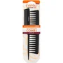 Cantu Set Duo de 2 Peines de Fibra de Carbono Resistentes al Calor
