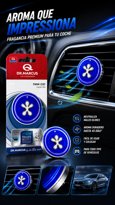 Drmarcus Lucky Pin Ambientador New Car Drmarcus Lucky Pin Ambientador New Car
