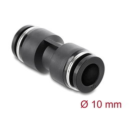DeLOCK 60741 Conector neumático rápido recto 10 mm