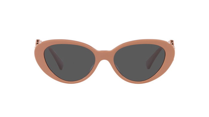 Versace VE4433U-538387 Gafas de Sol Marrón con Lentes Grises