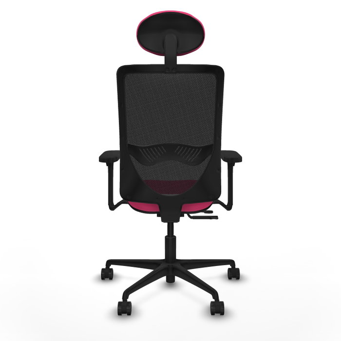 PIQUERAS Y CRESPO Silla de oficina Zulema Rosa y Negro PIQUERAS Y CRESPO Silla de oficina Zulema Rosa y Negro