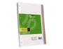 Liderpapel Recambio A4 120 Hojas Cuadro 5 mm Colores Pasteles