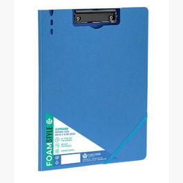 Carchivo Carpeta Con Pinza Foam Style A4 C-Goma Azul