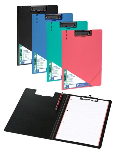 Carchivo Carpeta con Pinza Foam Style A4 Azul Carchivo Carpeta con Pinza Foam Style A4 Azul