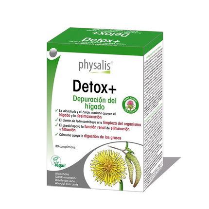 PHYSALIS Detox+ 30 comprimidos PHYSALIS Detox+ 30 comprimidos