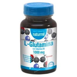 DIETMED L-Glutamina 60 Comprimidos - Soporte Energético para Deportistas con Vitamina B6