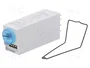FINDER Relé de tiempo 12VAC/12VDC DPDT 250VAC/10A