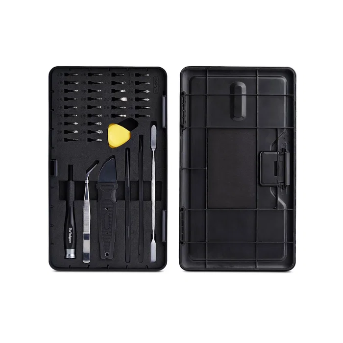 StarTech.com LAPTOP-TOOL-KIT - Juego de Herramientas de Reparación para Ordenadores Portátiles y Dispositivos Electrónicos - 40 Piezas