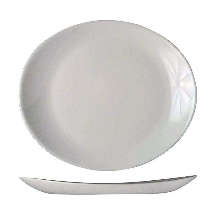 Arcoroc Set 6 Platos Steak Opal Restaurant 30-26 cm Blanco