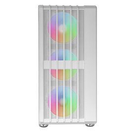 Mars Gaming Caja Ordenador Mcvault ATX Semitorre con Iluminación ARGB y Ventana Lateral Completa para Gaming