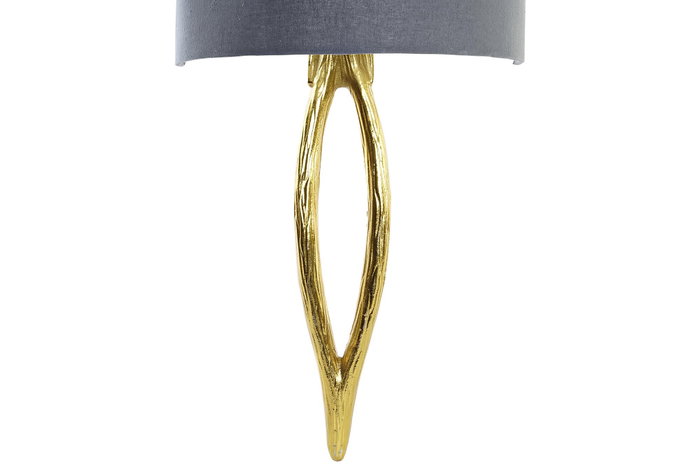 DKD Home Decor Lámpara Aplique Metal Dorado 30x16x60 cm