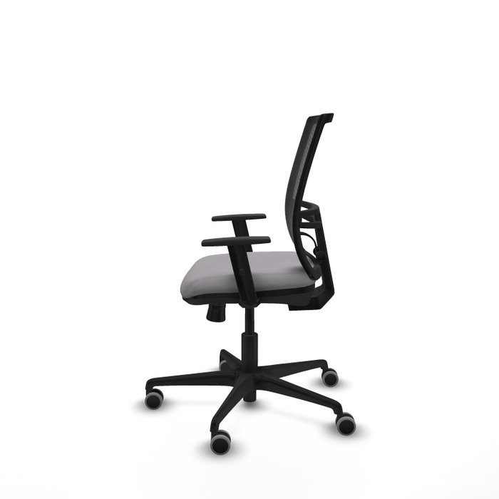 PIQUERAS Y CRESPO Silla de oficina Yunquera Gris y Negro PIQUERAS Y CRESPO Silla de oficina Yunquera Gris y Negro