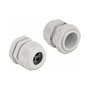 DeLOCK Prensaestopas PG21 Gris para 3 Cables Redondos, 2 Piezas
