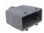 ILME Carcasa para conectores HDC tamaño 77.27 recta