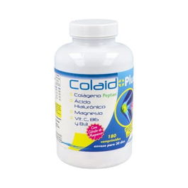 JUST AID Colaid Plus Colágeno Ácido Hialurónico 180 Comprimidos