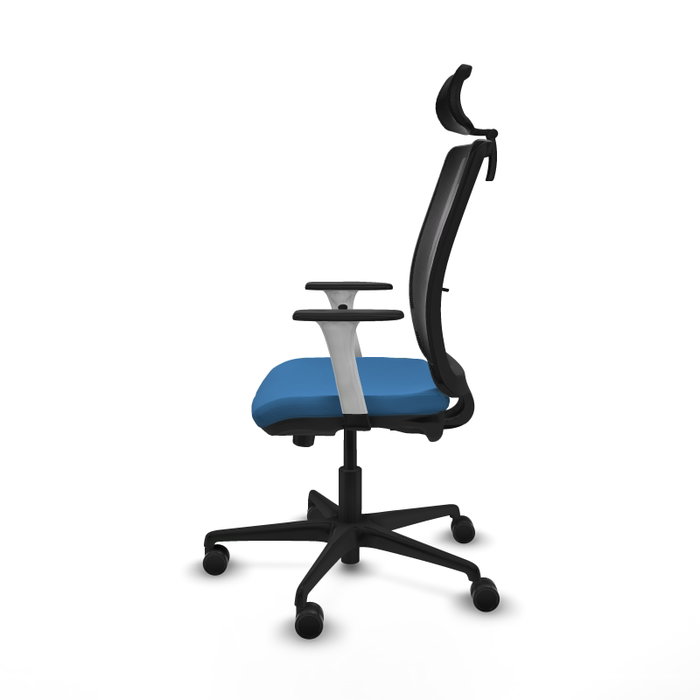 PIQUERAS Y CRESPO Silla de oficina Haches con mecanismo Sincro/Traslack Azul claro PIQUERAS Y CRESPO Silla de oficina Haches con mecanismo Sincro/Traslack Azul claro