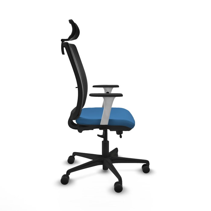PIQUERAS Y CRESPO Silla de oficina Haches con mecanismo Sincro/Traslack Azul claro PIQUERAS Y CRESPO Silla de oficina Haches con mecanismo Sincro/Traslack Azul claro