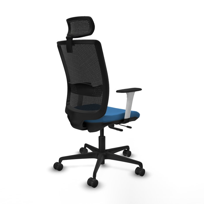 PIQUERAS Y CRESPO Silla de oficina Haches con mecanismo Sincro/Traslack Azul claro PIQUERAS Y CRESPO Silla de oficina Haches con mecanismo Sincro/Traslack Azul claro