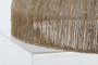 DKD Home Decor Pantalla de Lámpara Yute y Metal Natural 40x40x21 cm