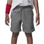 Pantalones Cortos Deportivos para Niños Jordan Mj Brooklyn Flc Ess Gris Gris oscuro M
