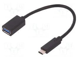 QOLTEC Cable USB 3.0 de USB A a USB C, 0,2m