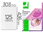 Q-connect Bolsa Plastificar 303 x 426 mm 125 mc DIN A3 Caja 100 Unidades