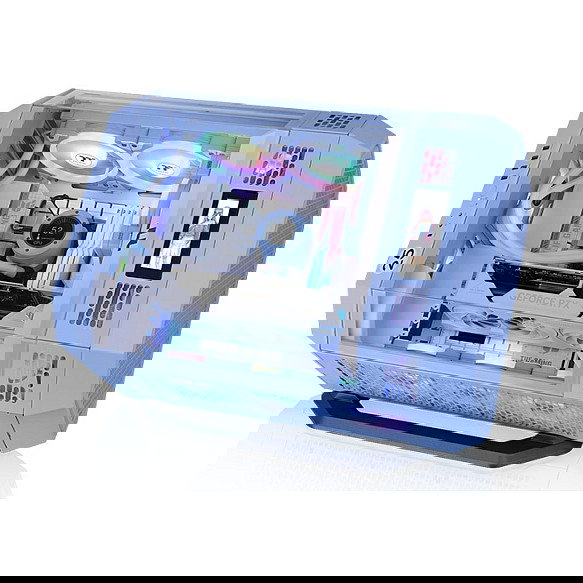 Thermaltake AC-076-ONFNAN-A1 Kit Conversión Torre a Rack para The Tower 600, Negro/Azul